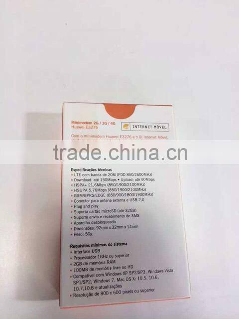 Original Unlock Huawei E3276 4G LTE USB Modem