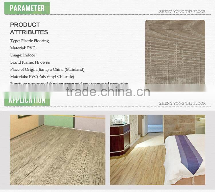 The high quality green EIR PVC Flooring for indoor and outdoor