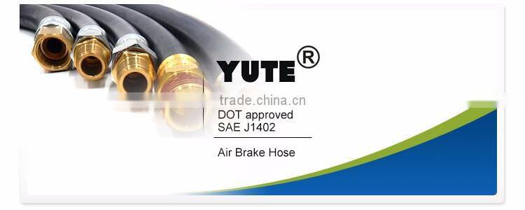 DOT approved yuyao yute wholesale saej 1402 fmvss 106 3/8 inch air brake hose