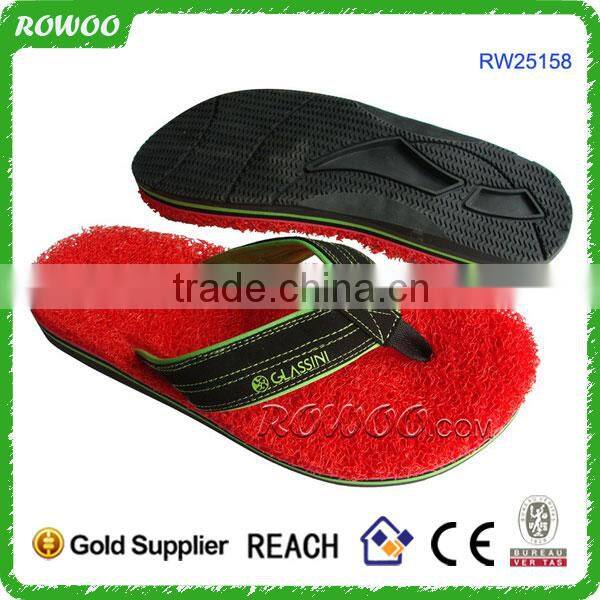 2015 beach shoes for water,beach slipper, red color