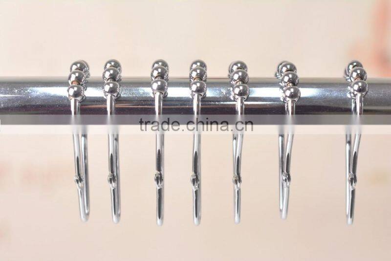 The gourd buckle shower curtain hooks/ steel shower curtain hooks/stainless steel shower curtain hooks