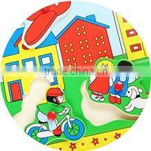 Hot selling wooden educational kids puzzle toys