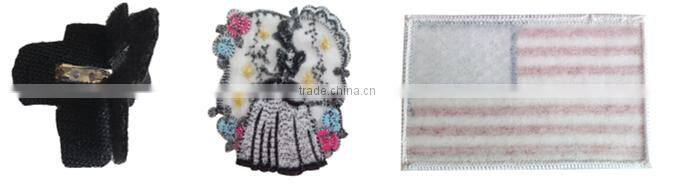 Boat car plain embroidery iron on badges