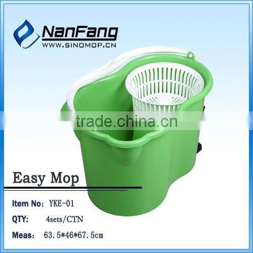 360 mop with stainless steel basket for house cleaning