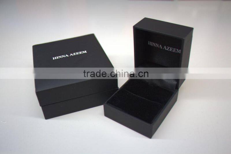 2015 newest custom jewelry gift box cardboard buckle box for ring