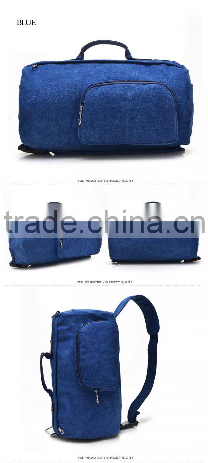 wholesale canvas backpack new fashion stylish sport bucket backpacks