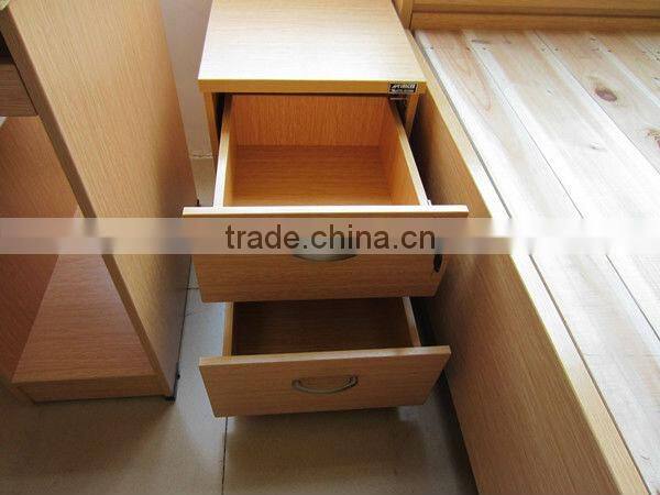 Simple design night stand 2 drawers wooden night stand bedroom set furniture wooden night stand