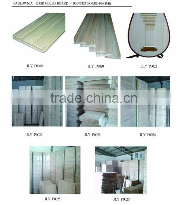High Quality Paulownia Solid Construction Wood Board