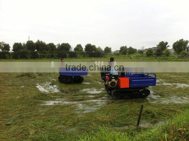1ton load weight mini diesel tracked carrier