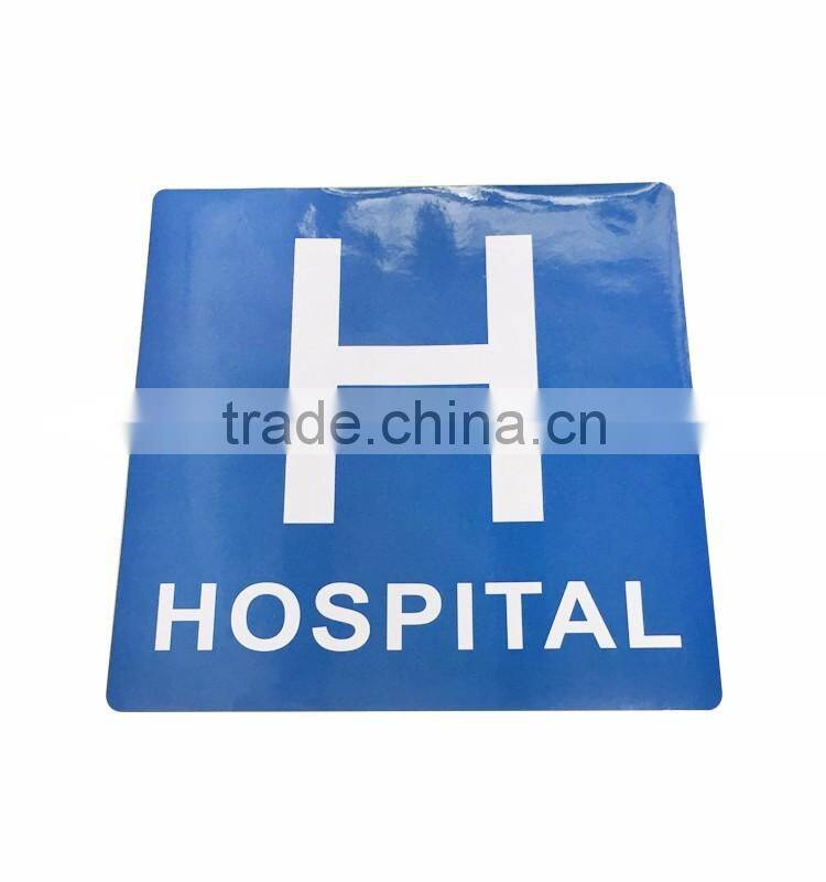 All Kinds Of Traffic Signs Sticker For Teaching Aid Equipment