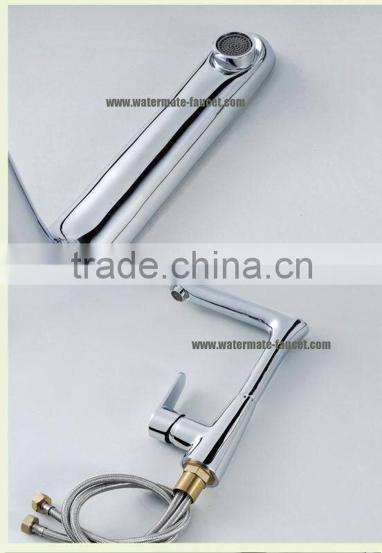 brass kitchen faucet swivel spout