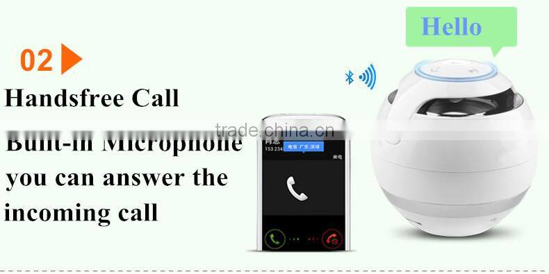 Factory Manufacturer GK-A15 2014 best portable mini speaker with fm radio BT Bluetooth speaker