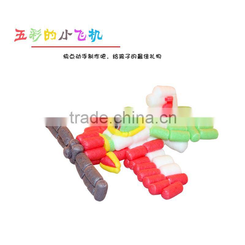 400PCS DIY Magic cornstarch block play set, play corn, 2016 new hot toys, move brain toys