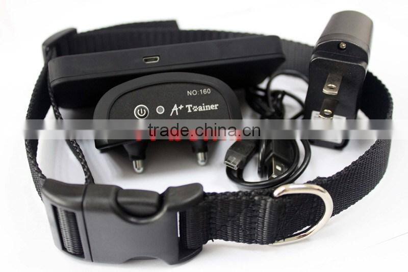 A-bomb Full-automatic mode&Manually 800 Yards Pet Training Collar Rechargeable & Waterproof & Safe Vibrating Collar