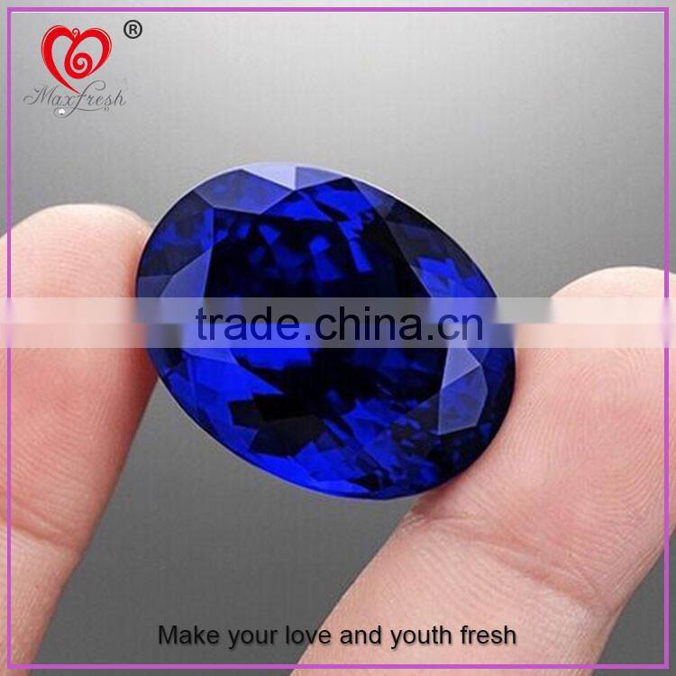 Hot Sell Different Cut Various Colors Cubic Zirconia for Jewelry Synthetic Blue Color Emerald Step Cut Gemstone Cubic Zirconia