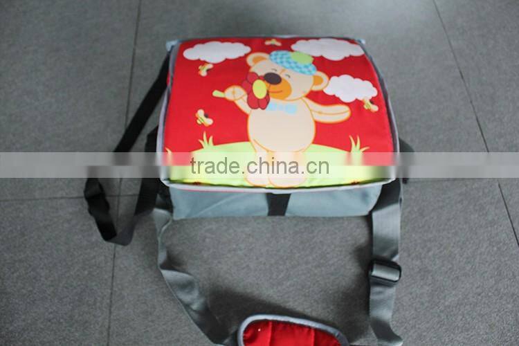 Newest design high quality car booster seat bag group 2+3
