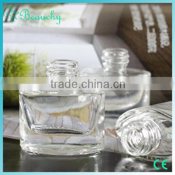 2015 beauchy New Product bottle glass crystal bottle for nail polish