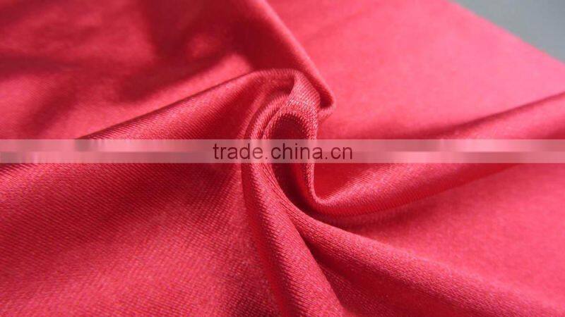 bright satin nylon elastic fabric