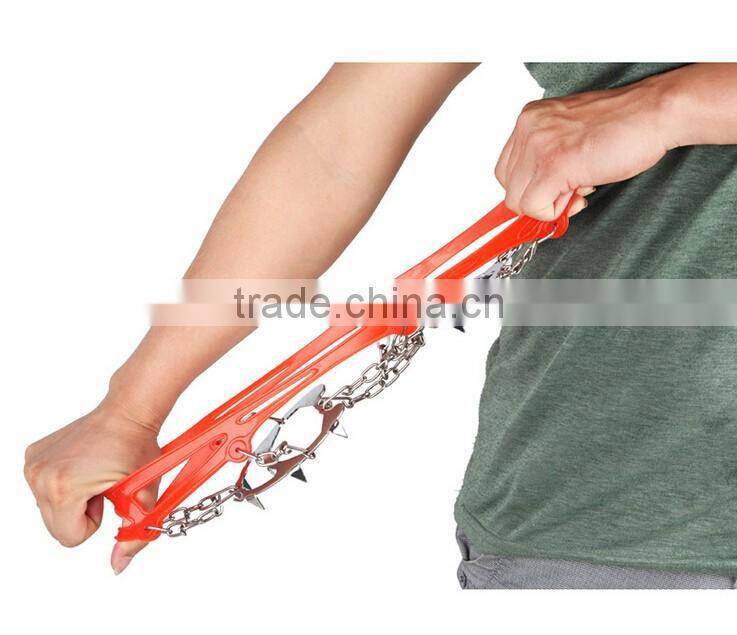 Camping Equipment 8/10/12/14/18 tines teeth Stainless Steel Seamless welding anti-slip snow shoes ice rubber climbing crampons