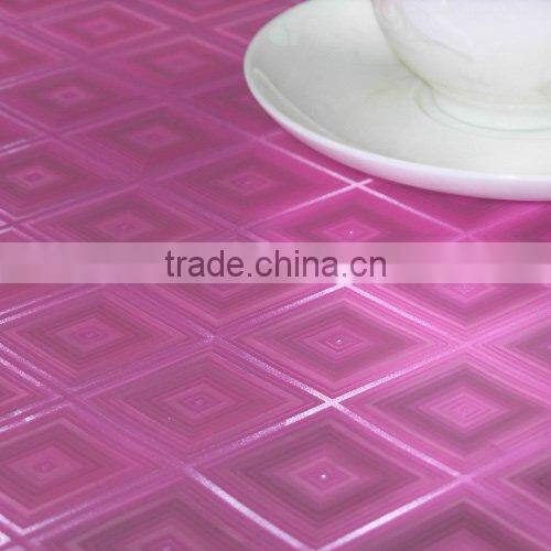 3D EVA Film for tablecloth ,table linen,PEVA film