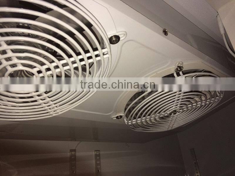 commercial glass door 4door freezer display showcase