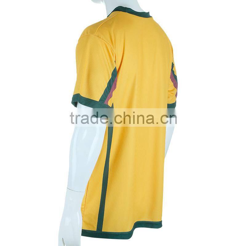 Wholesale custom blank sublimation polyester trainning t shirt