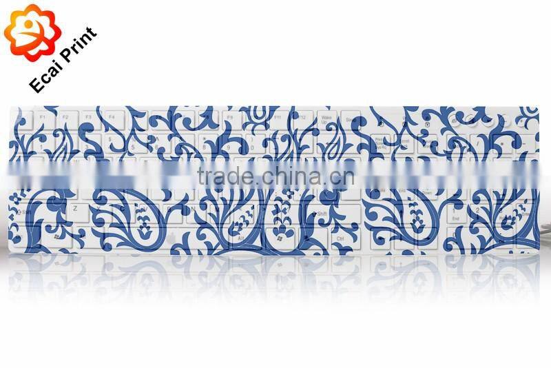 Good looking wholesale customize printed keyboard and mouse