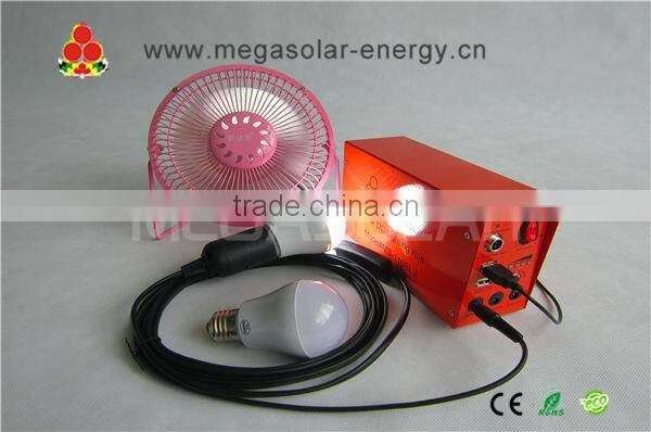 2016 portable 10w solar system for home lighting