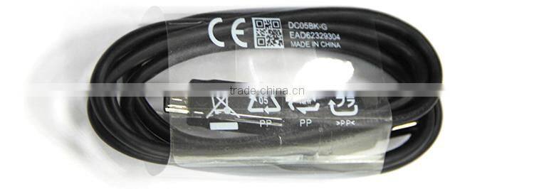 Great quality universal black 1m original usb data cable mobile phone for LG
