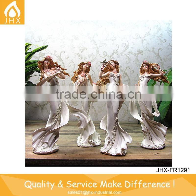 Hotsale Resin Christmas Angel Statue for Home Decor