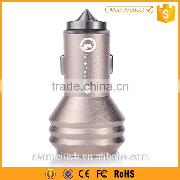 Universal RoHS 2 Port USB Holder QC2.0 Chargers For Cell