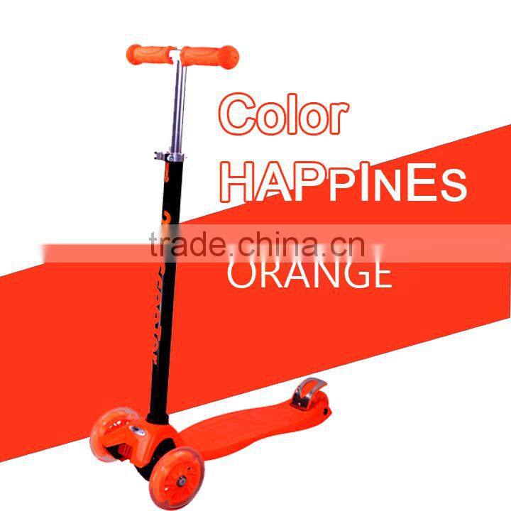 4 wheels kick scooter for children