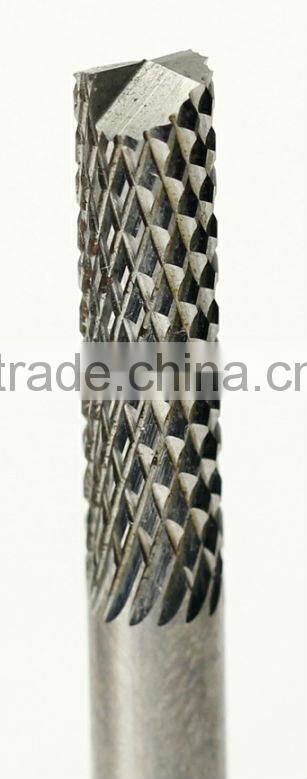 Soild spiral downcut router bits