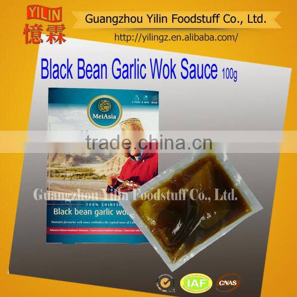 100g Chinese Style Seasoning Black Bean Garlic Sauce brands manufacturer