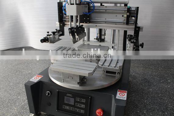 1 color 4 stations rotary screen printing machine