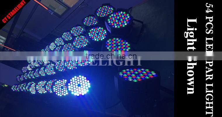 2016 Hot Sell 54 X 3 Watt RGBW 4 IN 1 LED Par Light Par Can
