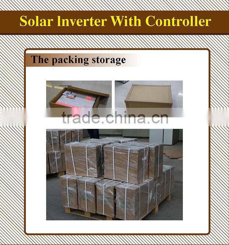 HOT sale pure sine wave built in MPPT charge controller hybrid solar inverter 5000w