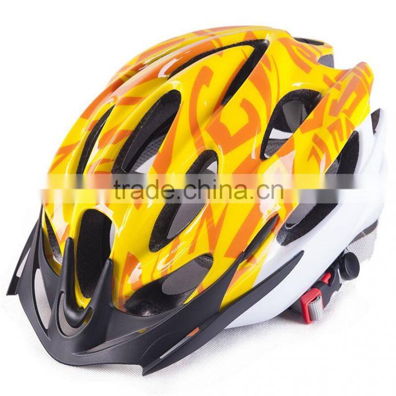 2016 Trade Assurance Custom Logo Integrated Helmet For Bicycle