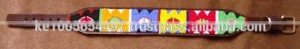 African Maasai beaded dog collar 3
