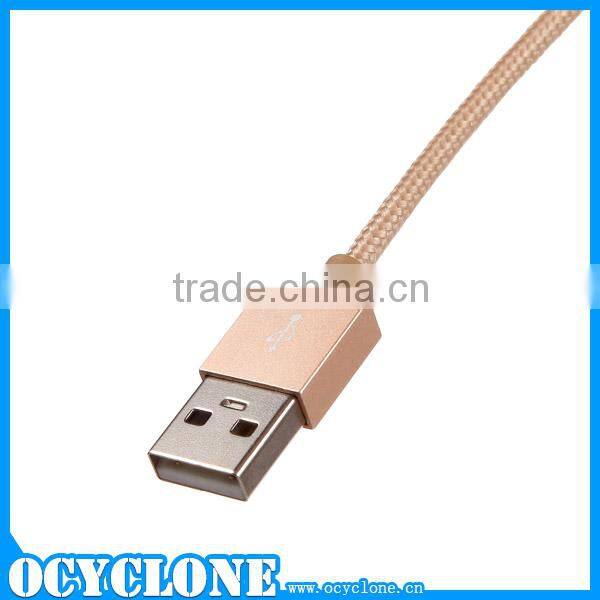Golden color 150cm for Apple usb sync chargng MFI cable 100% original