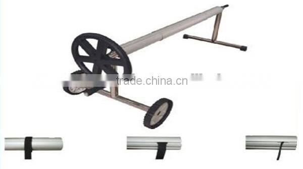 Swimming pool cover film reel aluminium material roller cover
