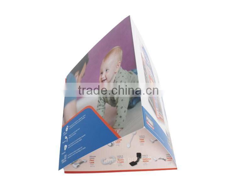 Full color flyer, leaflet, folding printing in China