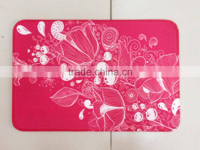Animal design beautiful soft commercial thick mat
