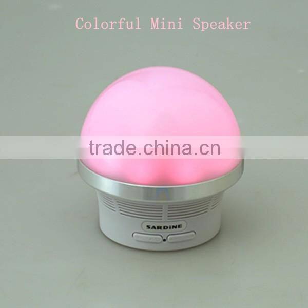 Trade Assurance! fashion w-king ue boom led light bluetooth speaker