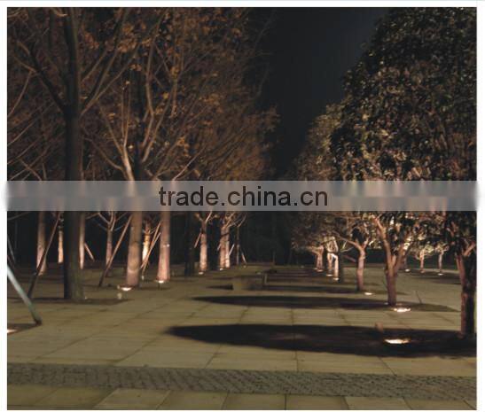 2016 Project lighting 3.5W stainless steel powder coated aluminum grey outdoor IP67 LED ingroud light