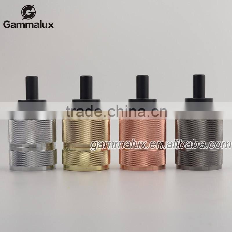 Vintage Lampholder E27 Listed Red Copper Lamp Holder Aluminium Bulb Socket