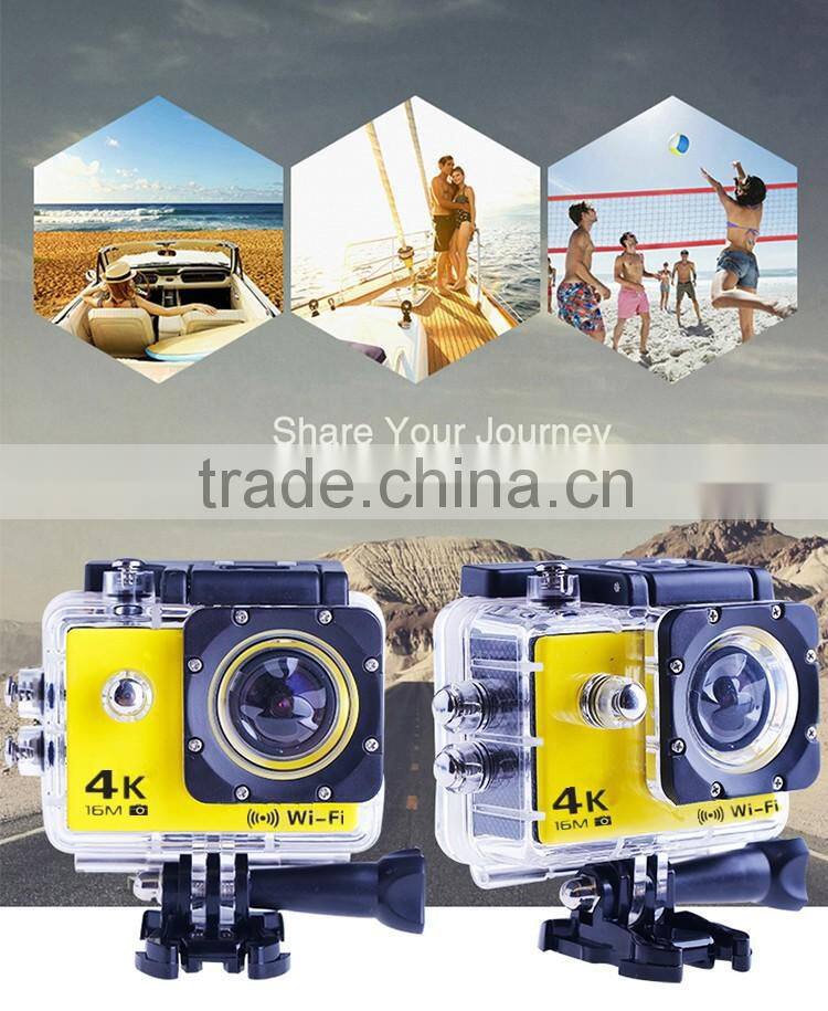 Slow Motion/Time Laspe/ 4K 30 fps best summer diving camera 16MP drone hd camera wifi waterproof 30 m