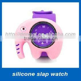 Hot selling silicone slap watch MYD-SW-411-9