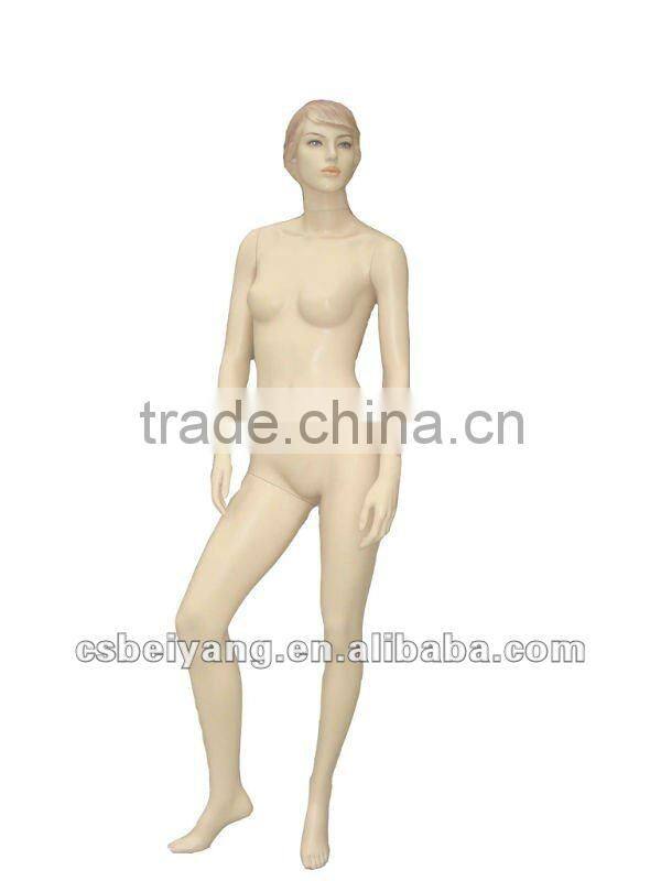 The female display mannequin-fiberglass