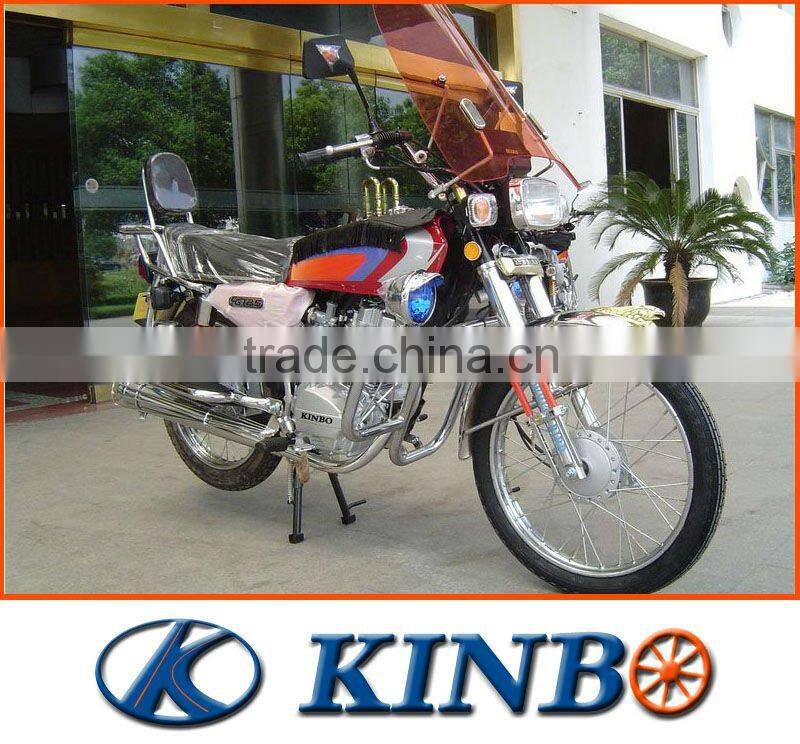 new CG125 125cc motorcycle with full accessories
